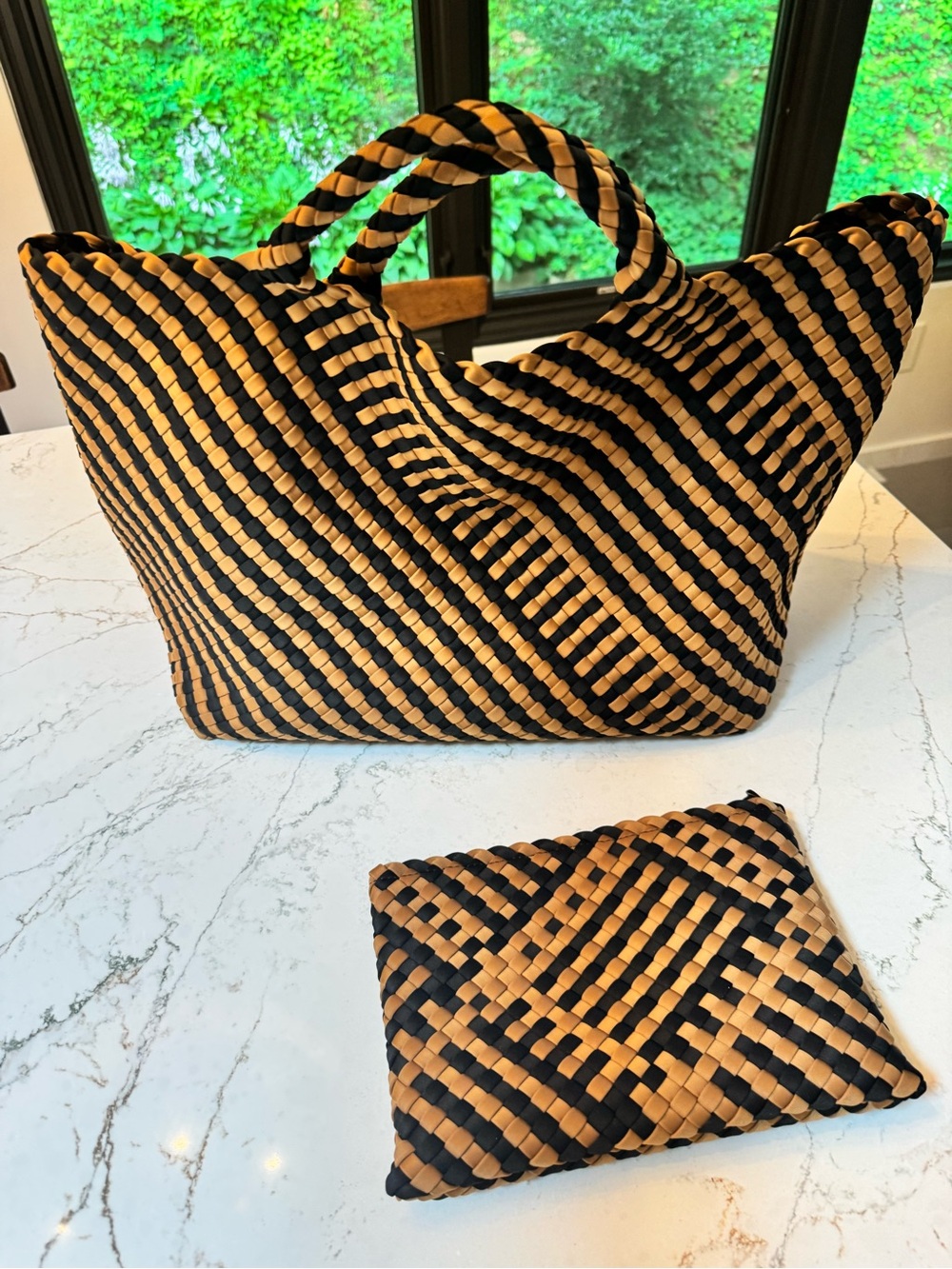 NWOT Naghedi St Barths large tote - Picture 3 of 5